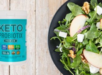 Suplemento dietético natural Keto Probiotix para apoiar a dieta cetônica